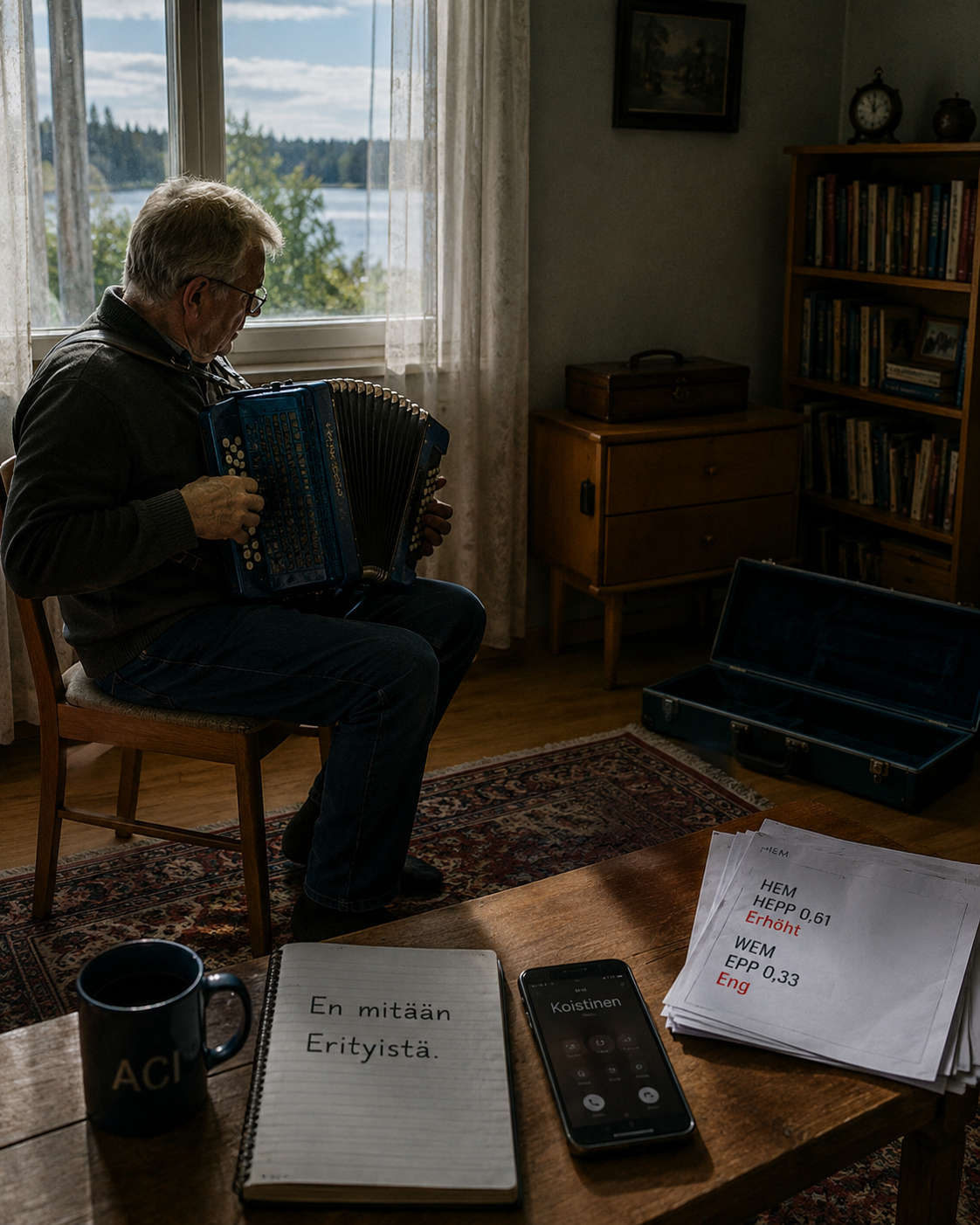 Vatanen ja sininen hanuri — En mitään erityistä